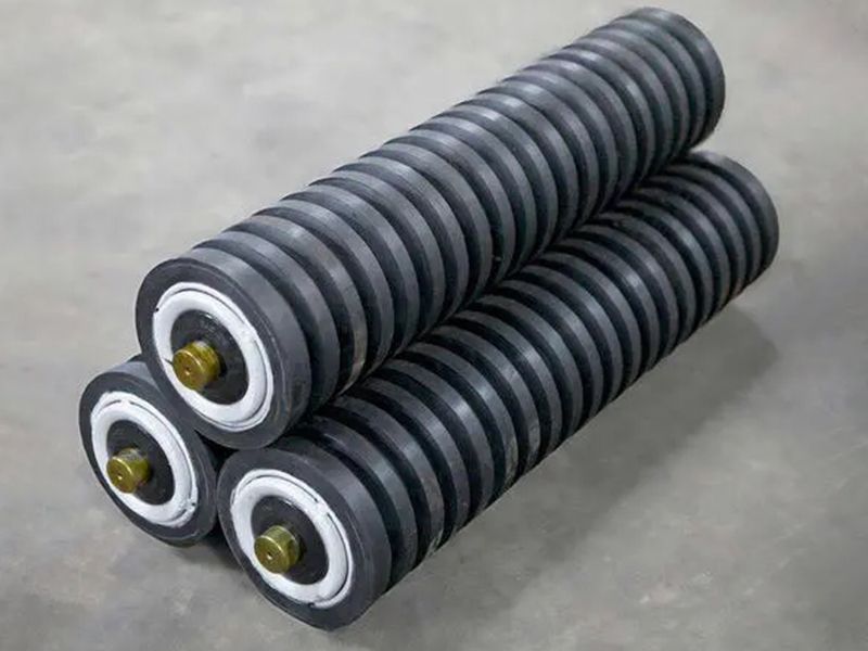 緩沖托輥 耐磨性好 規格齊全，量大從優 直接出廠，歡迎咨詢！